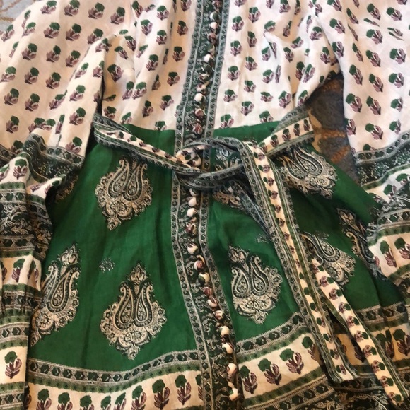 Zimmermann Tent Dress w/belt w zipper back closure - Picture 3 of 4